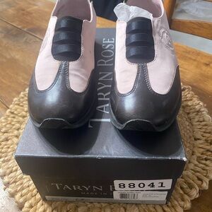 Taryn Rose Blush and BROWN  Slip-On Shoes